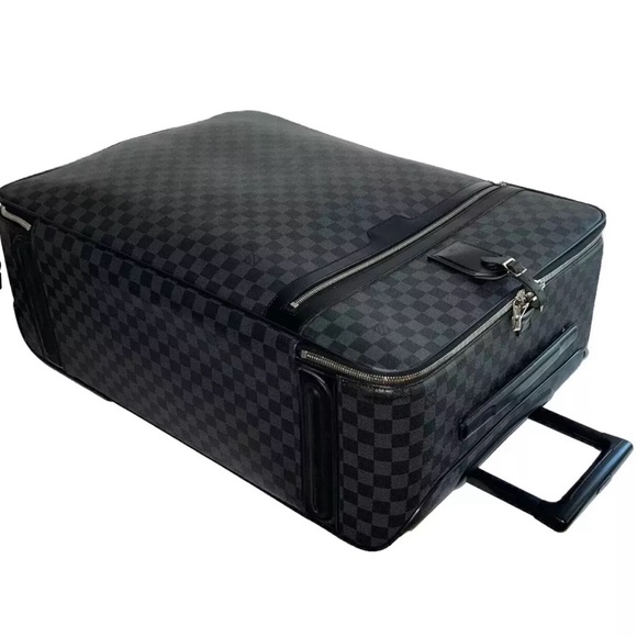 Louis Vuitton Business Pegase 65 Damier Graphite Suitcase Unisex Luggage Bag - Picture 5 of 16